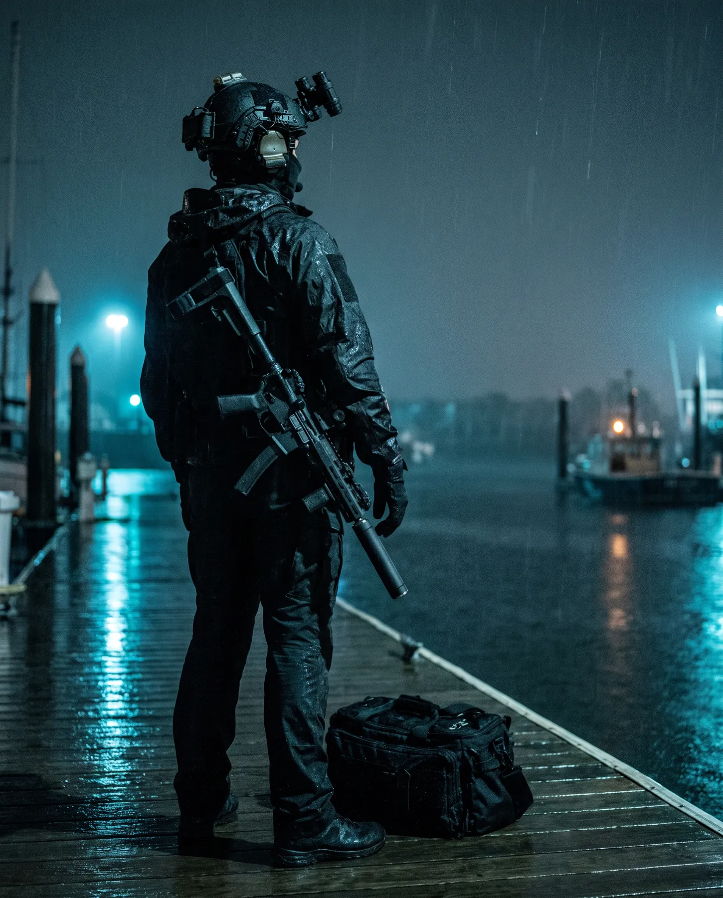 Proton Sidearm · After dark